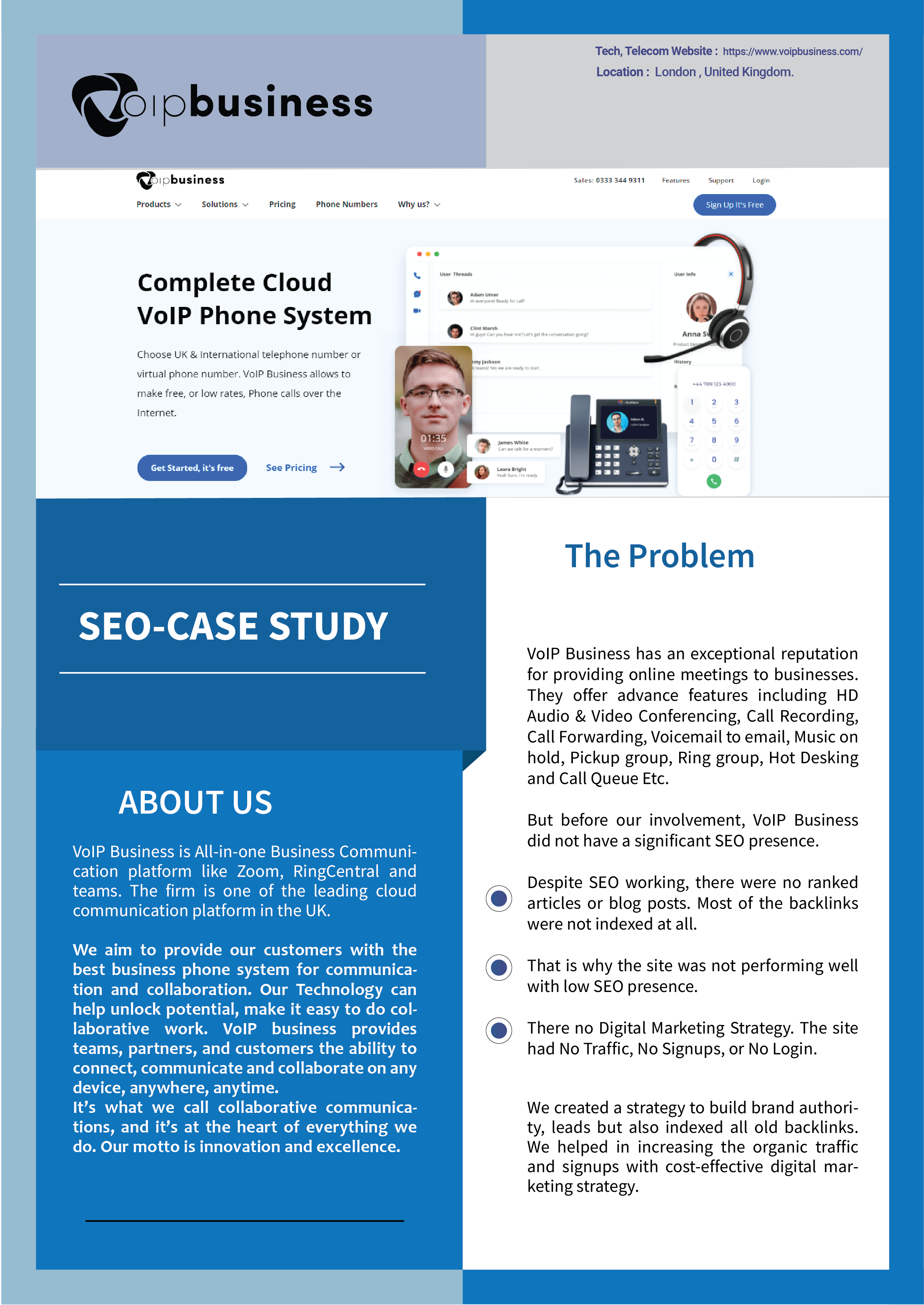 VoIP Business Case Study
