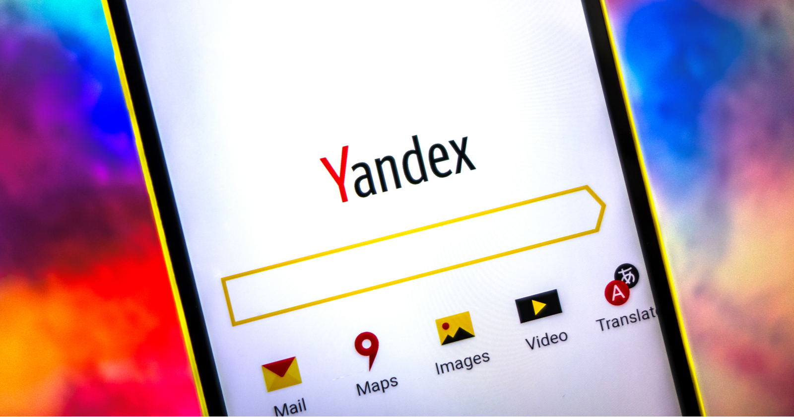Yandex search
