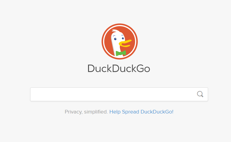 duckduckgo search engine