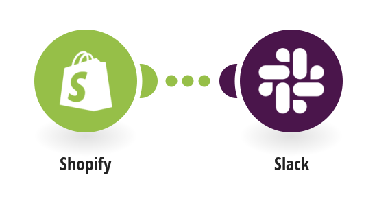 Shopify and Slack integration with zapier