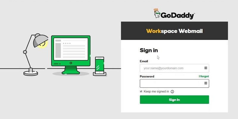 Access-GoDaddy-email-webmail