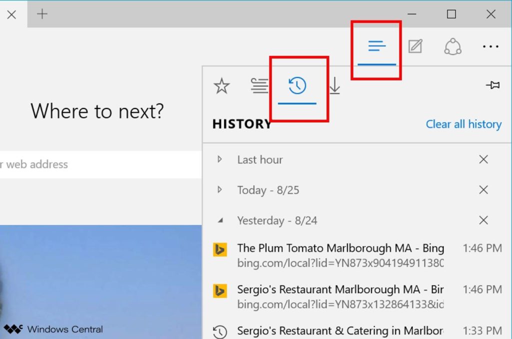 How To Clear History From The Microsoft EDGE