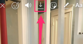 save Instagram Videos before posting a Story