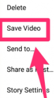 save videos instagram