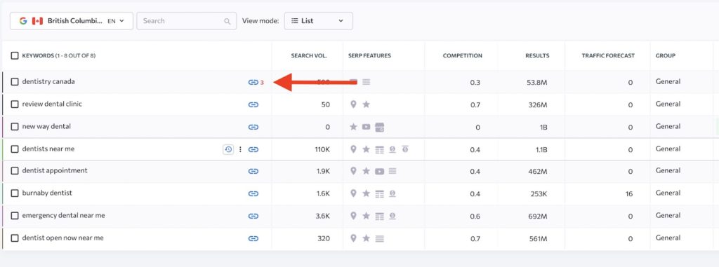 SE Ranking: SE Ranking - Keyword Cannibalization detection