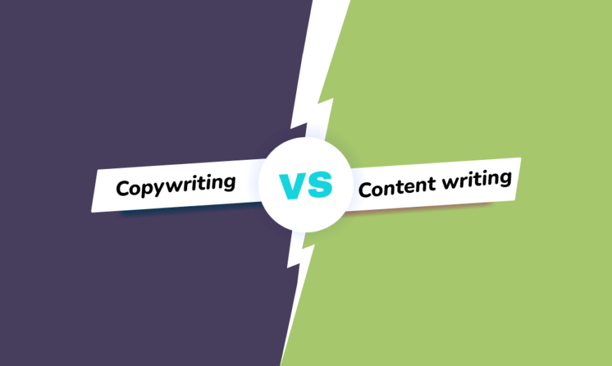 Copywriting vs. Content Writing