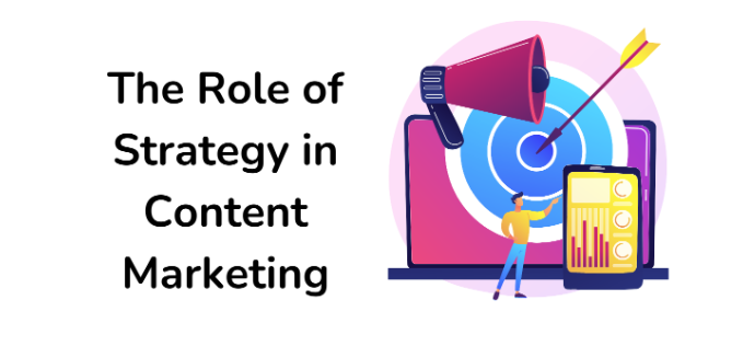 The Role of Strategy in Content Marketing