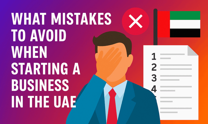 What Mistakes to Avoid When Starting a Business in the UAE