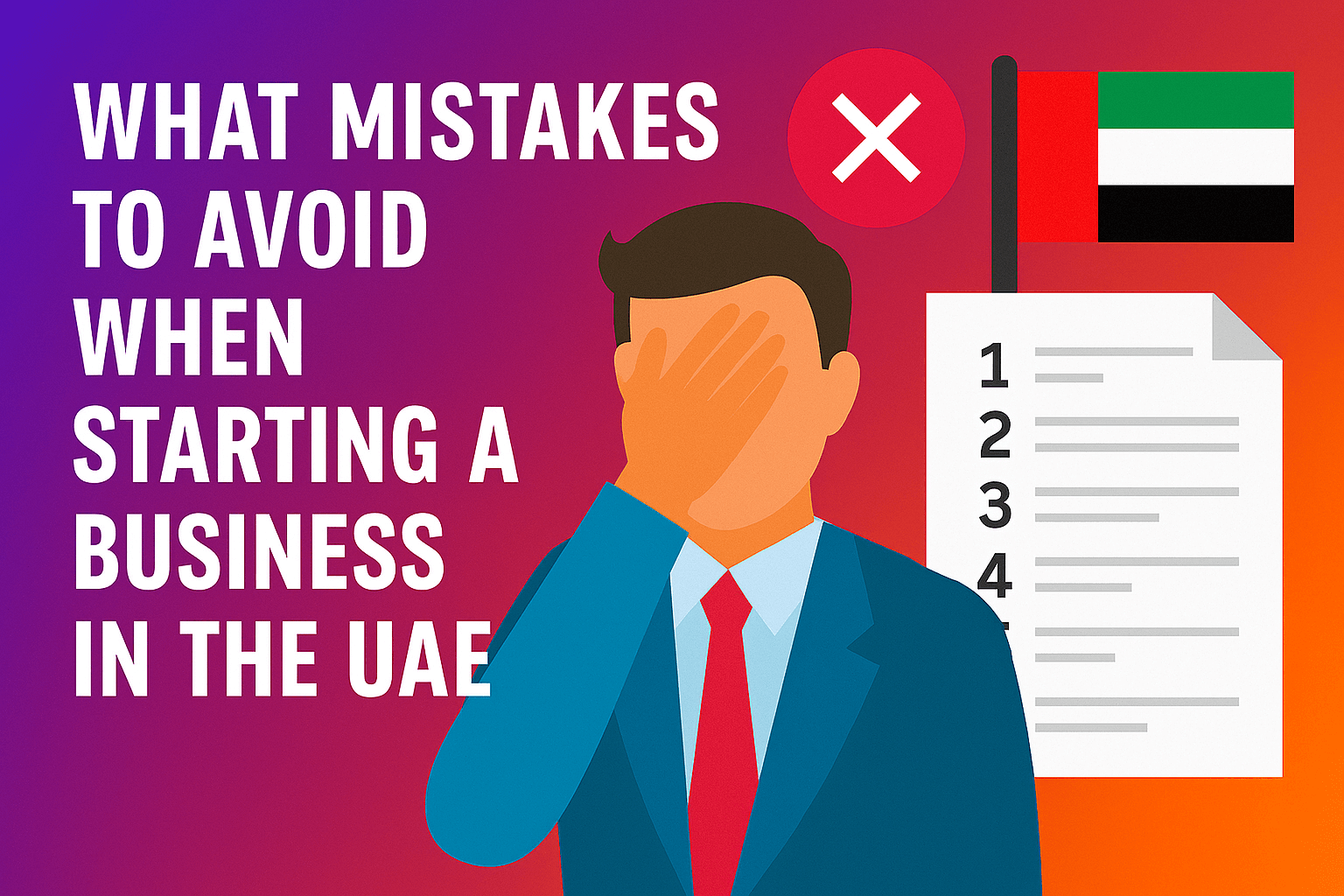 What Mistakes to Avoid When Starting a Business in the UAE