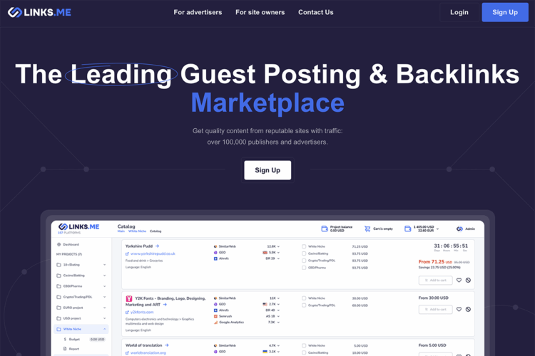 Best Backlink Platforms