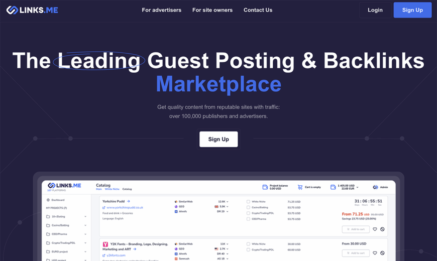 Best Backlink Platforms