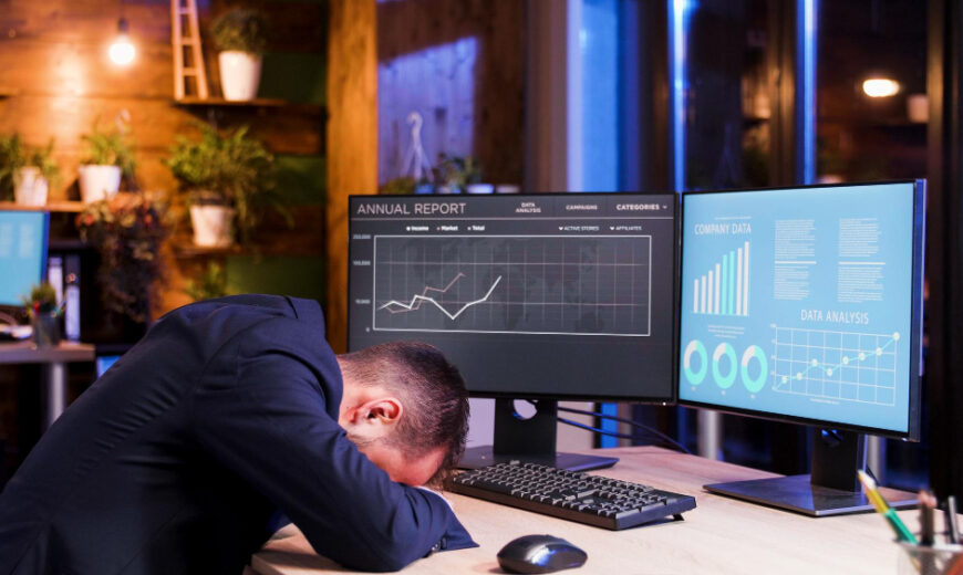 Organic traffic dropped overnight