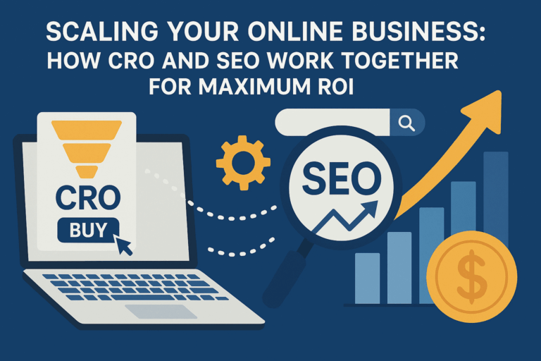 Scaling Your Online Business How CRO and SEO Work Together for Maximum ROI