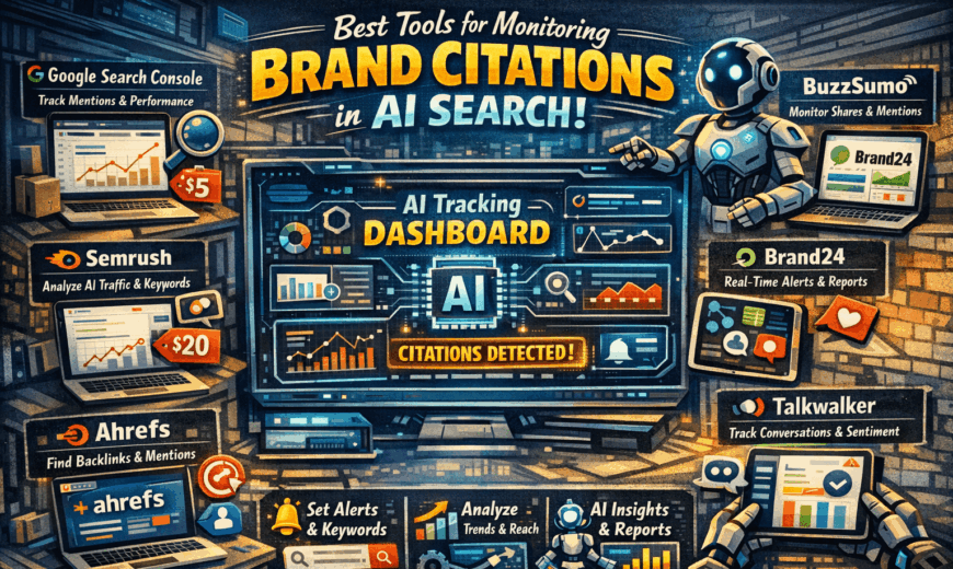 Best Tools for Monitoring Brand Citations in AI Search