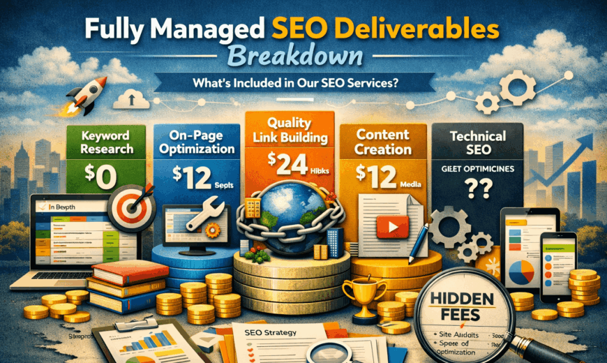 A Transparent Breakdown of Fully Managed SEO Deliverables