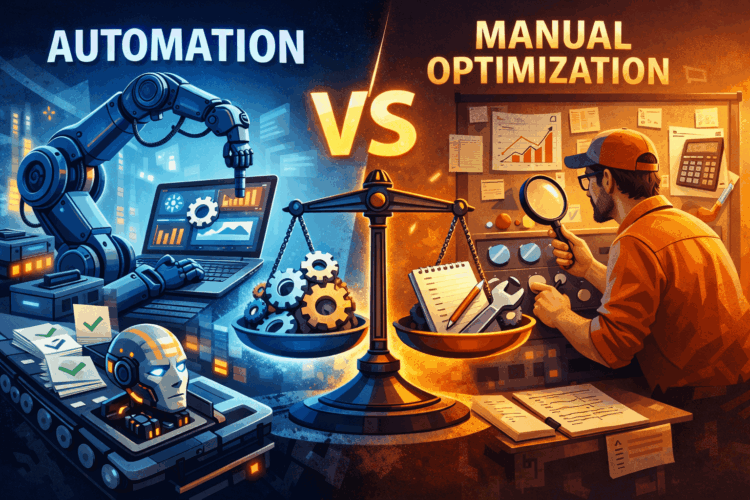 How to Find the Right Balance Between Automated Tools and Manual Optimization