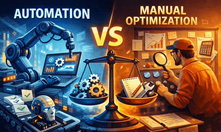 How to Find the Right Balance Between Automated Tools and Manual Optimization
