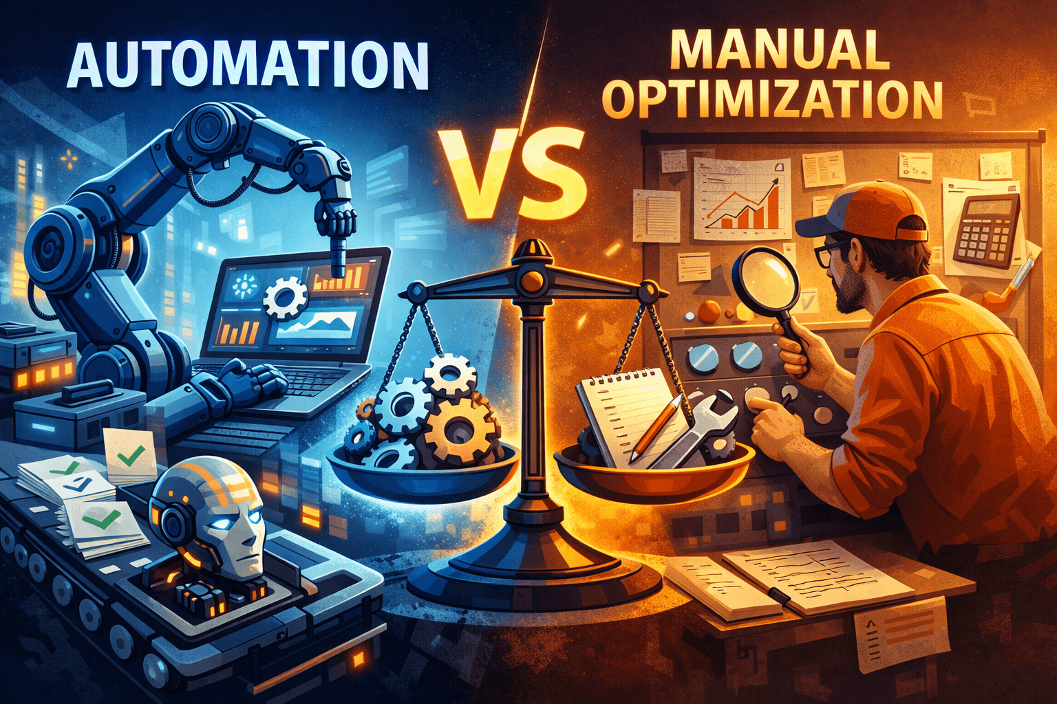 How to Find the Right Balance Between Automated Tools and Manual Optimization