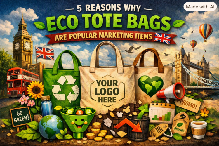 5 Reasons Why Eco Tote Bags Are Popular Marketing Items in the UK