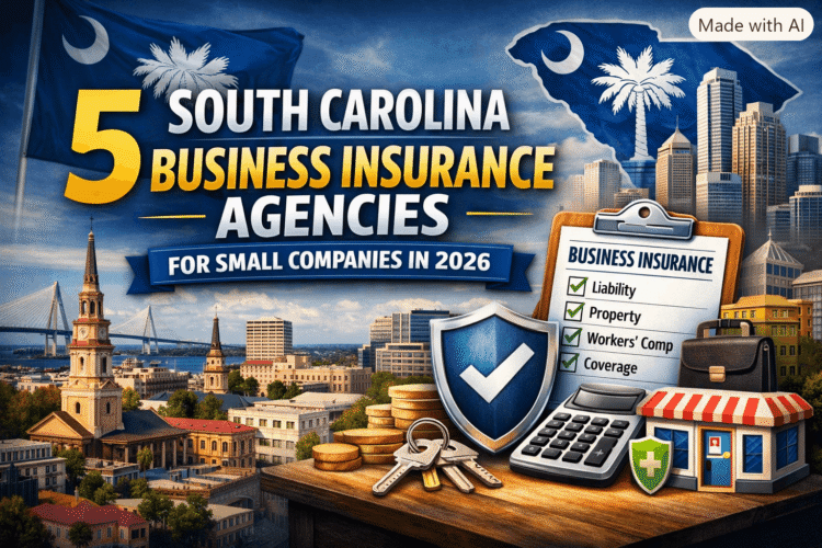 5 South Carolina Business Insurance Agencies for Small Companies in 2026