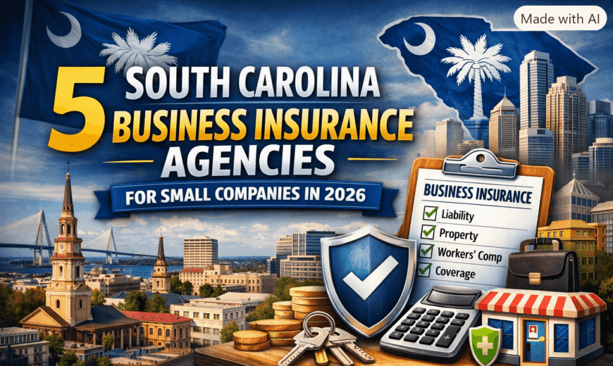5 South Carolina Business Insurance Agencies for Small Companies in 2026