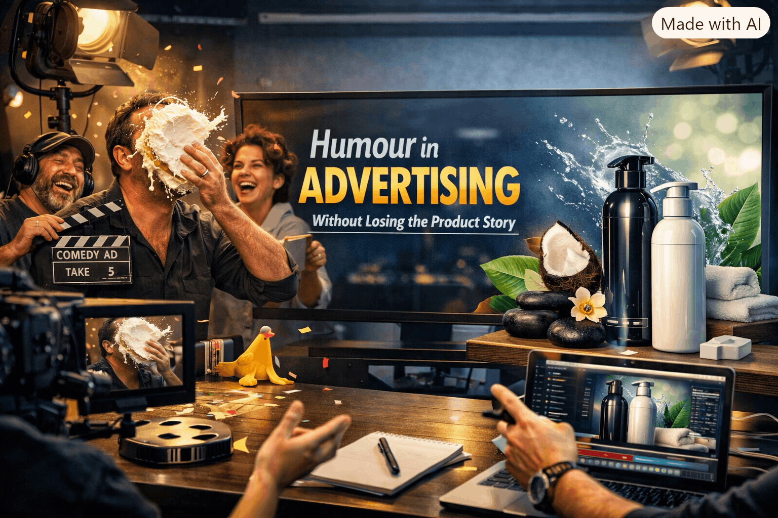 How to Use Humour in Advertising Without Losing the Product Story